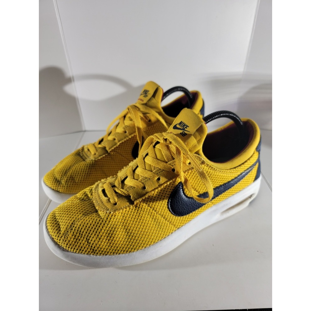 Nike SB Air Max Bruin Vapor Men's Size 9 Yellow Sneakers | AA4257-700